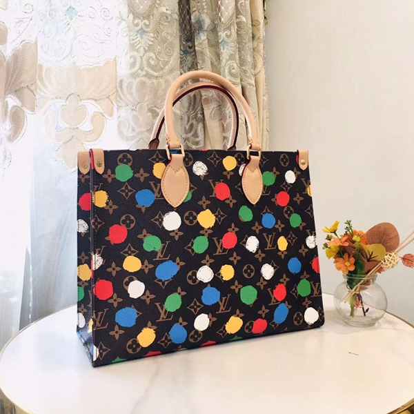 ルイヴィトンバッグ側面デザイン